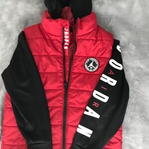 Red Jordan Light weight Jacket for Boy